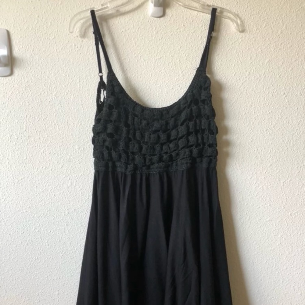 Black sun dress